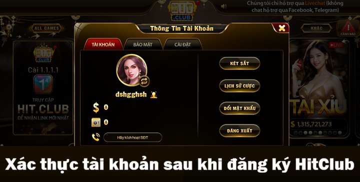 Hướng dẫn đăng ký Hitclub với 03 bước đơn giản